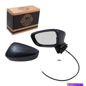 US~[ 2017-2018̐MthCo[p[TChr[~[OX3}c_3}c_3 Drivers Power Side View Mirror Glass with Signal for 2017-2018 Mazda 3 Mazda3