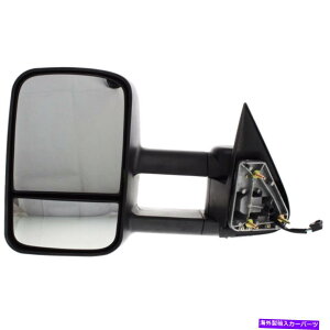 US�~���[ �V�{���[�V���o���[�h1500/2500 HD 2001-2006 Towing Mirror Driver Side |�� For Chevy Silverado 1500/2500 HD 2001-2006 Towing Mirror Driver Side | Power