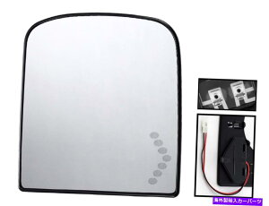 US~[ MꂽMt̂KX07-18Vo[hVG̏ȑ For Towing Mirror Glass with Heated Signal 07-18 SILVERADO SIERRA Passenger Side