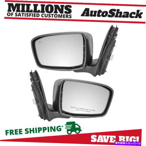 USミラー サイドビューミラーは、2005年から2010年のペア2に合わせてパワー加熱塗料 Side View Mirrors Power Heated Paint to Match Pair 2 for 2005-2010 Honda Odyssey