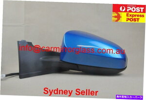 US~[ g^XNCP130 2011-2020̐VhA~[inb`̂݁ju[ NEW DOOR MIRROR FOR TOYOTA YARIS NCP130 2011-2020 LEFT SIDE (HATCH ONLY) BLUE