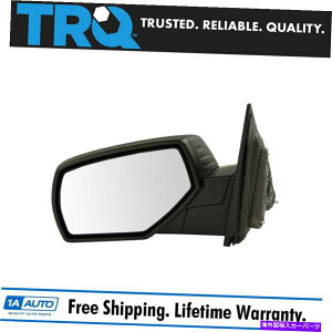 US�~���[ TRQ�~���[�}�j���A���p�t�H�[�}���X�X�^�C���e�N�X�`���L���b�v�h���C�o�[�T�C�hLH GM�s�b�N�A�b�v�p TRQ Mirror Manual Performance Style Textured Cap Driver Side LH for GM Pickup�y���s�A���i�z