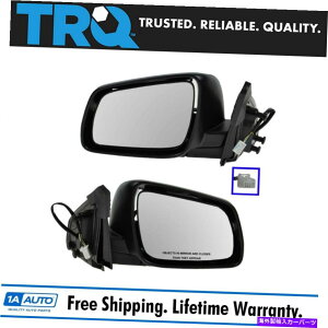 US�~���[ TRQ�́A08-13��Mitsubishi Lancer Evolution Evo�̓d�͉��MLH��RH�y�A���~���[�����O���܂� TRQ Mirrors Power Heated LH & RH Pair for 08-13 Mitsubishi Lancer Evolution EVO