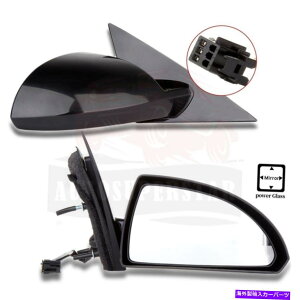 US�~���[ �V�{���[�C���p���̃u���b�N�p���[LH+RH�T�C�h�r���[�~���[2006-2013 Pair of Black Power LH+RH Side View Mirrors For Chevrolet Impala 2006-2013�y���s�A���i�z