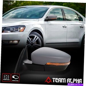 US�~���[ 2012-2015 VW Passat [���h���C�o�[��] OE�X�^�C���p���[����+�M���~���[ Fits 2012-2015 VW Passat [Left Driver Side] OE Style Power Adjust+Signal Mirror�y���s�A���i�z