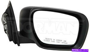 US~[ TChr[~[p[AMAMvAAh Side View Mirror Power, Non-heated, With Signal Lamp, Black, Paint to Match Dor