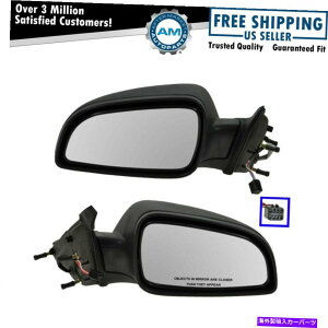 US~[ V{[}unCubhT^[I[nCubhp̃p[eNX`~[yAZbg Power Textured Mirror Pair Set for Chevy Malibu Hybrid Saturn Aura Hybrid