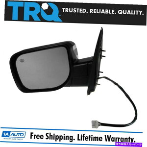 US�~���[ TITAN ARMADA QX56�p��TRQ�~���[�p���[���M�������t�� TRQ Mirror Power Heated Memory w/ Puddle Chrome Driver LH for Titan Armada QX56�y���s�A���i�z