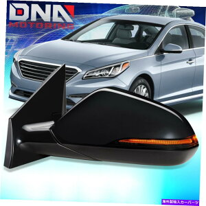 US�~���[ 2018-2019�̃q�����_�C�\�i�^�p���[�������M���h���C�o�[�T�C�h�~���[ For 2018-2019 Hyundai Sonata Powered Adjustment Heated Left Driver Side Mirror