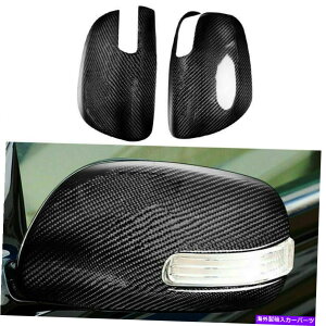 US~[ 2006-2011g^J̖{̃J[{t@Co[TCh~[Jo[Lbv Pair Real Carbon Fiber Car Side Mirror Cover Caps For 2006-2011 Toyota Camry