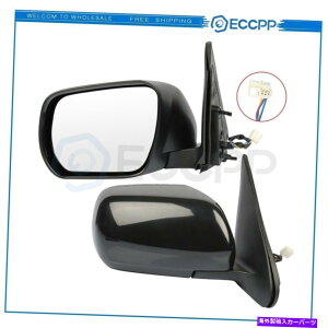 US�~���[ 2006-2014��ECCPP�X�Y�L�O�����h���B�^��LH��RH�T�C�h�u���b�N�t�H���t�H�[�p���[�~���[ ECCPP For 2006-2014 SUZUKI GRAND VITARA LH&RH Side Black Foldaway Power Mirrors�y���s�A���i�z