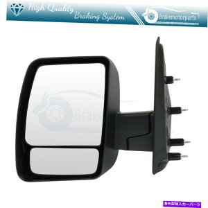 US~[ ij2012-2013̃ubN~[NISSAN NV 1500/2500/3500}jAtH[h+eNX` (Left)Black Mirror For 2012-2013 Nissan NV 1500/2500/3500 Manual Fold+Textured