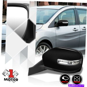 US~[ [] 12-17}c_5̂߂ɐ܂肽+MhA~[OX5 [Left] Driver Side Powered+Signal Door Mirror Glass Foldable for 12-17 Mazda 5