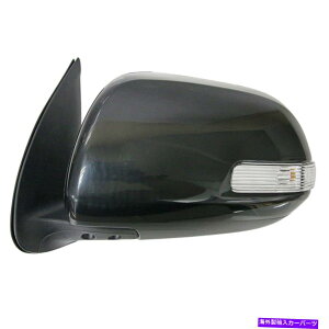 US~[ HILUXsbNAbvKUN25 KUN35 2011-2014̍̊O~[ Black Left Exterior Side Mirror For Hilux Pickup KUN25 KUN35 2011-2014
