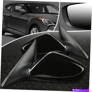 US~[ 12-14̃q_CFX^[yAOEX^Cp[+MꂽTChr[hA~[ FOR 12-14 HYUNDAI VELOSTER PAIR OE STYLE POWERED+HEATED SIDE VIEW DOOR MIRROR