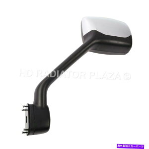 US~[ Nt[h~[hCo[P[XT680 Peterbilt 2010+ 579 587̍ Chrome Hood Mirror Driver Left Side For Kenworth T680 Peterbilt 2010+ 579 587