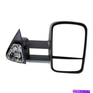 US~[ 2000N2006N̋LfbNGXJ[hq̐LkeNX`[ubN Mirror For 2000-2006 Cadillac Escalade Passenger Side Telescopic Textured Black