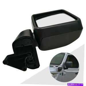 US�~���[ �W�[�v�����O���[�O���f�B�G�[�^�[JL 2018-2021�̂��߂̍��T�C�h���A�r���[�~���[���M�u���b�N Left Side Rear View Mirror Heated Black For Jeep Wrangler Gladiator JL 2018-2021�y���s�A���i�z