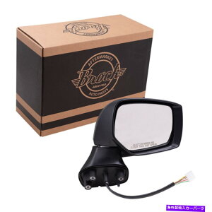 US~[ 15-17AEgobN̍Jo[ɍ킹hw/yCgt̏ȑ̃p[~[ Passenger Side Power Mirror W/Paint to Match Black Cover for 15-17 Outback