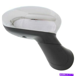 US�~���[ �t�B�A�b�g500 12-14�A����ȃT�C�h�~���[�A�N���� For Fiat 500 12-14, Passenger Side Mirror, Chrome�y���s�A���i�z