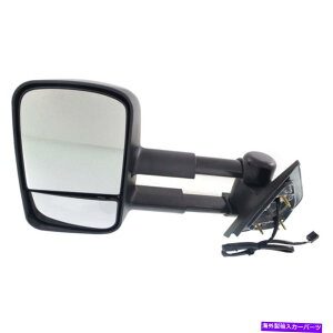 US�~���[ GMC��Yukon XL 2500 2007-2013 Towing Mirror Driver Side |�蓮�܂肽���ݎ��p���[ For GMC Yukon XL 2500 2007-2013 Towing Mirror Driver Side | Manual Folding Power