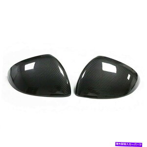 US~[ ZfXCNXW206 2021ɓK{̃J[{t@Co[TCh~[Jo[Lbv Real Carbon Fiber Side Mirror Cover Cap Fit for Mercedes C Class W206 2021