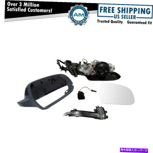 US~[ ~[p[Mꂽ^[VOi[audi s4 a4 newRHɍ悤ɓhAVXg Mirror Power Heated Turn Signal Lane Assist Paint to Match RH for Audi S4 A4 New