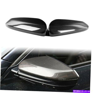 US~[ 2PCSJ[{t@Co[AhITCh~[Jo[z_VrbN2016-2020 19̃g19 2Pcs Carbon Fiber Add-On Side Mirror Cover Trim For Honda Civic 2016-2020 19