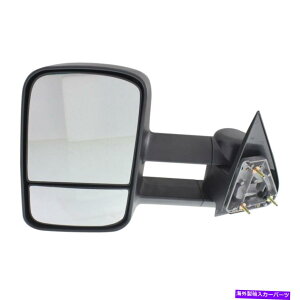 US~[ 2000-2006̋LfbNGXJ[hhCo[TCh}jAtH[heNX`ubN Mirror For 2000-2006 Cadillac Escalade Driver Side Manual Fold Textured Black