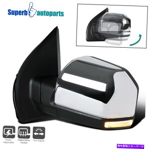 US~[ tBbg2015-2018 Ford F150 Power Heated Driver Left Side Mirror+LED Turn Signal Fits 2015-2018 Ford F150 Power Heated Driver Left Side Mirror+LED Turn Signal