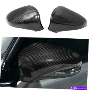 US~[ 2015N2018ÑNTXRC/RC̐^VAJ[{t@Co[TCh~[Jo[Jo[Lbv Brand New Real Carbon Fiber Car Side Mirror Cover Caps For 2015-2018 Lexus RC/RC