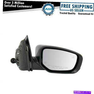 US~[ ~[p[Mꂽ^[VOiuChX|bg܂h Mirror Power Heated Turn Signal Blind Spot Puddle Paint to Match RH for Dart