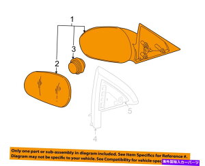 US~[ Ford OEM 05-09 Mustang Door-Mirror Assembly Right 6R3Z17682AA FORD OEM 05-09 Mustang DOOR-Mirror Assembly Right 6R3Z17682AA