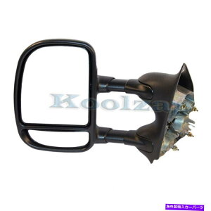 US~[ 99-07 F-SeriesX[p[f[eBgbNTOW~[}jA2A[]̍ For 99-07 F-Series Super Duty Truck Tow Mirror Manual 2-Arm Telescopic Left Side