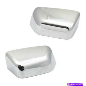 US�~���[ 2�s�[�X�g�E�~���[�L���b�v�J�o�[�Z�b�g�y�A�N����LH��RH�T�C�h�t�H�[�h�X�[�p�[�f���[�e�B 2 Piece Tow Mirror Cap Cover Set Pair Chrome LH & RH Sides for Ford Super Duty�y���s�A���i�z