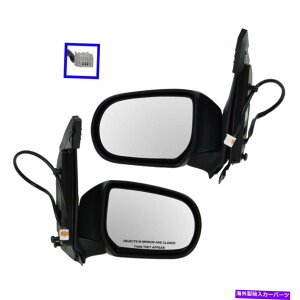 US~[ TRQp[܂肽݃TChr[~[Mazda MPV MP-Vp2LHRHyAZbg TRQ Power Folding Side View Mirrors LH & RH Pair Set of 2 for Mazda MPV MP-V