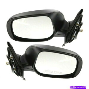 US~[ TChr[~[06-11g^Xnb`obNɃZbgƉEyA Side View Mirrors Power Left & Right Pair Set for 06-11 Toyota Yaris Hatchback