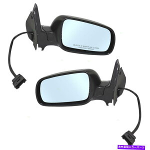 US~[ tHNX[QStWFb^TChr[p[~[̃ZbgF̒FKXM Volkswagen Golf Jetta Set of Side View Power Mirrors Blue Tinted Glass Heated