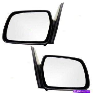 US~[ V{[WIgbJ[XYLTChLbN2hASUVTChr[}jA~[̃Zbg Chevrolet Geo Tracker Suzuki Sidekick 2 Door SUV Set of Side View Manual Mirrors