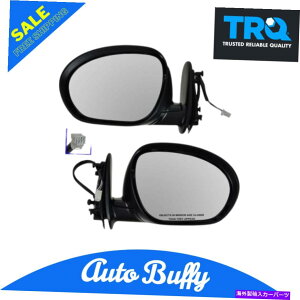US~[ TRQTChr[́AjbTL[up̃p[MeNX`[tLHRHyAZbgLbg~[O܂ TRQ Side View Mirrors Power Heated Textured LH & RH Pair Set Kit for Nissan Cube