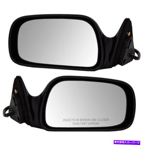 US~[ VyAZbgp[TChr[~[KXnEWO99-03g^\ New Pair Set Power Side View Mirror Glass Housing Heated for 99-03 Toyota Solara
