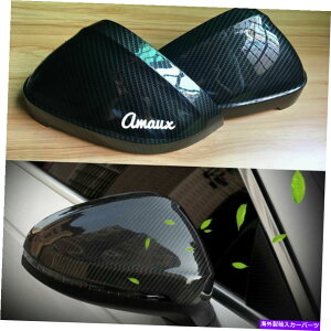 US~[ AEfBA4 A5 S5 B9 2018-2019p̊J[{t@Co[TCh~[Jo[Ar[Lbv Dry Carbon Fiber Side Mirror Cover Rear-view Caps For Audi A4 A5 S5 B9 2018-2019
