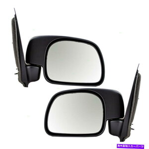 US~[ yA}jATCh~[tH[hX[p[f[eBsbNAbvgbNGNXJ[Ṽph^Cv Pair Manual Side Mirrors Paddle Type for Ford Super Duty Pickup Truck Excursion