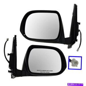 US�~���[ TRQ�T�C�h�r���[�́A10-13�g���^4runner�ɉ��M����A�Z�b�g���ꂽ�p���[���~���[�����O���܂� TRQ Side View Mirrors Power Heated & Set for 10-13 Toyota 4Runner