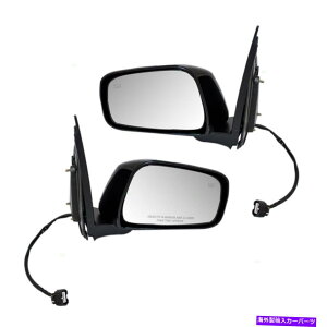 US�~���[ ���Y�p�X�t�@�C���_�[�t�����e�B�A�p��10H5P�R�l�N�^�̉��M���ꂽ�T�C�h�p���[�~���[�̃Z�b�g Set of Side Power Mirrors Heated 10H5P Connector for Nissan Pathfinder Frontier