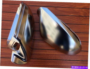 US~[ AEfBS6 A6 2011-2018 C7 2PCSVo[ACJ[~[Jo[nEWOLbvp For Audi S6 A6 2011-2018 C7 2pcs Silver Alloy Car Mirror Cover Housings Cap