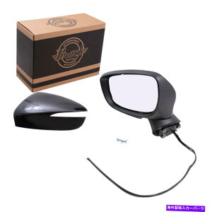 US~[ 2016-2019̃hCo[p[TChr[~[OXnEWOM}c_CX-3 Drivers Power Side View Mirror Glass Housing Signal for 2016-2019 Mazda CX-3