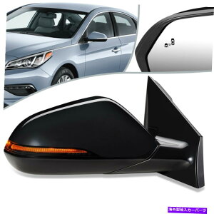 US~[ tBbg18-19\i^p[MꂽȑhA~[Ehy1321239 Fit 18-19 Sonata Power Adjust Heated Passenger Side Door Mirror Right HY1321239