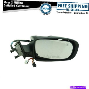 US~[ Od͉M}jA܂肽~[ubNPTM RHTCh_bW[d Exterior Power Heated Manual Folding Mirror Black PTM RH Side for Dodge Charger