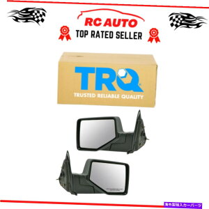 US�~���[ TRQ�~���[�}�j���A���e�N�X�`���u���b�N�y�A�L�b�g�L�b�g06-11�t�H�[�h�����W���[NEW TRQ Mirror Manual Textured Black Pair Kit Set of 2 for 06-11 Ford Ranger New�y���s�A���i�z
